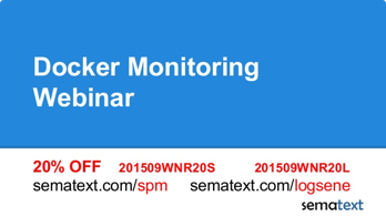 Docker Monitoring Webinar