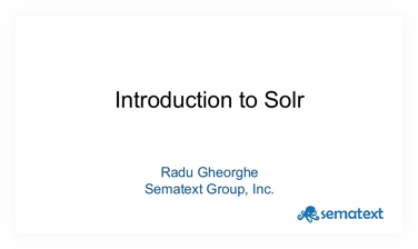 Introduction to solr