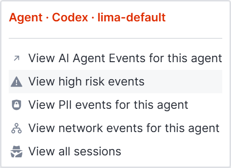 Context Menu Table