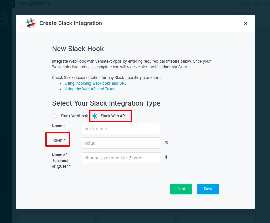 Slack Incoming Webhooks Integration
