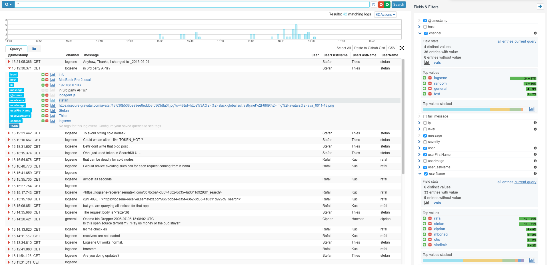 node js slack client