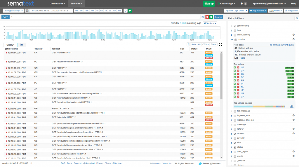 logsene-screenshot