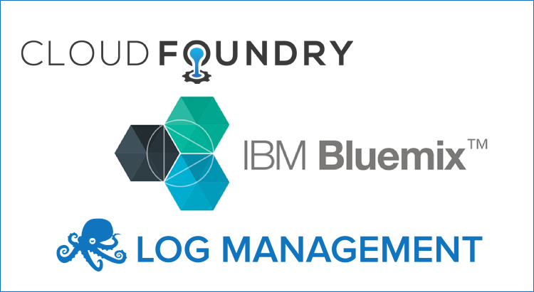 log management for IBM bluemix and Cloud foundry