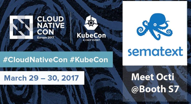 Sematext @ CloudNativeCon + KubeCon Berlin 2017