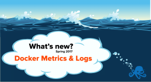 Sematext Cloud Docker Metrics Logs
