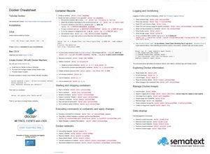 Docker cli and dockerfile cheat sheet