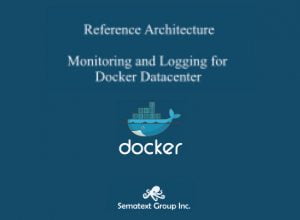 monitoring and logging for docker datacenter sematext