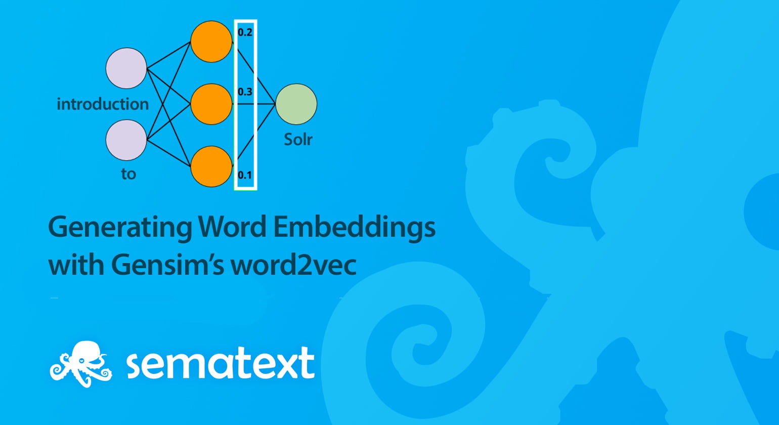Generating Word Embeddings with Gensim word2vec sematext