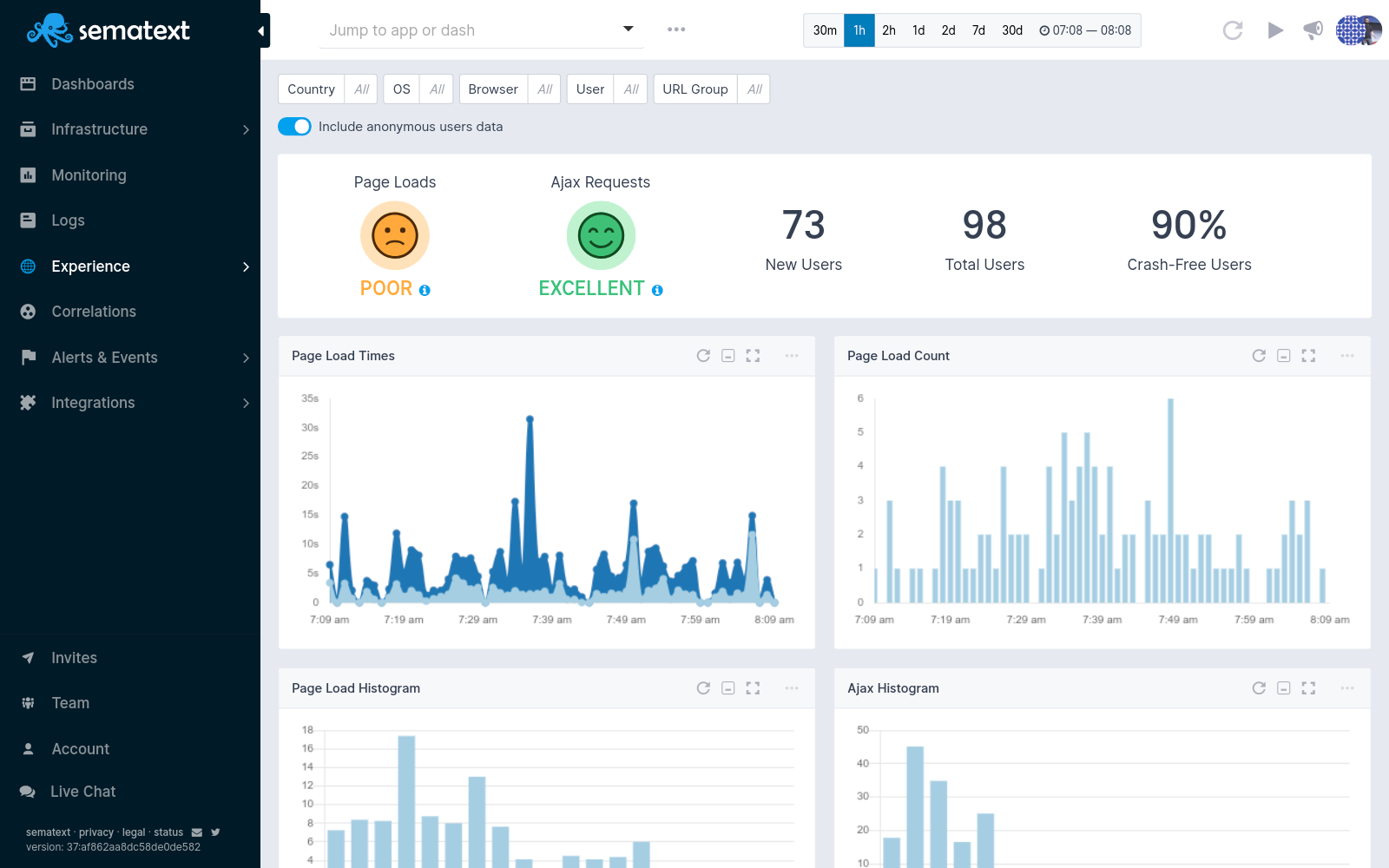 web application monitoring