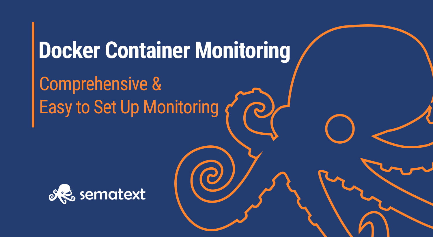 docker container monitoring easy to set up