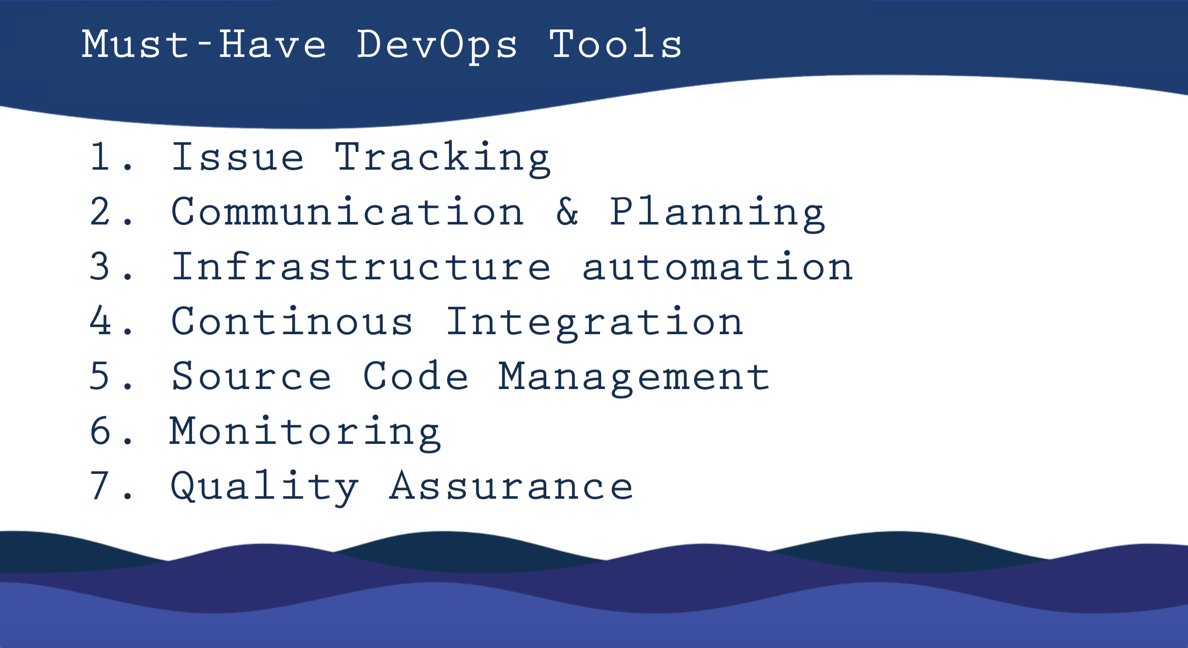 must have devops tools