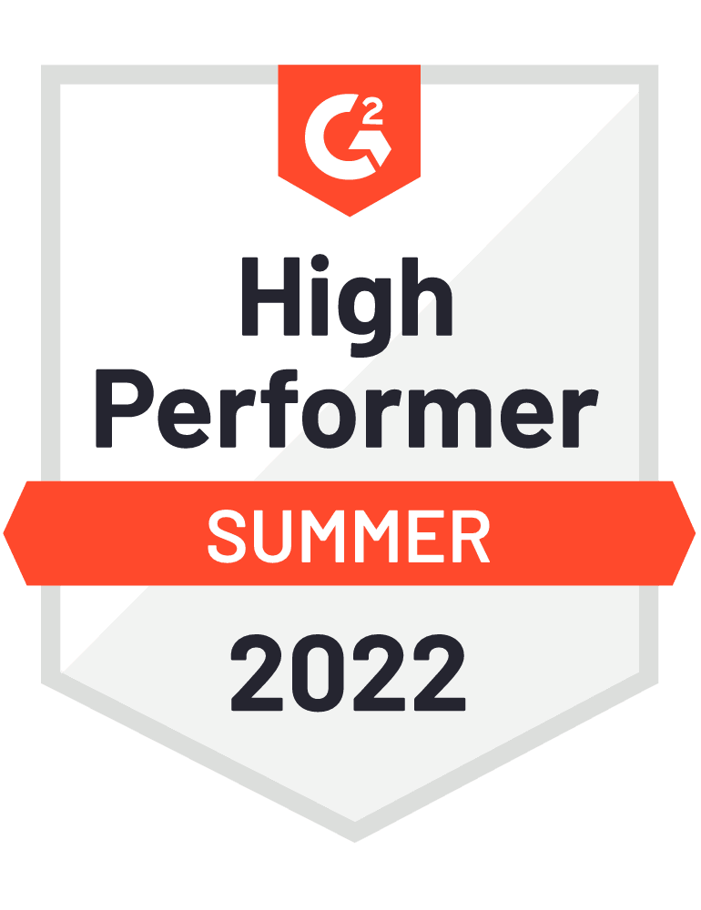 Summer 2022 High Performer