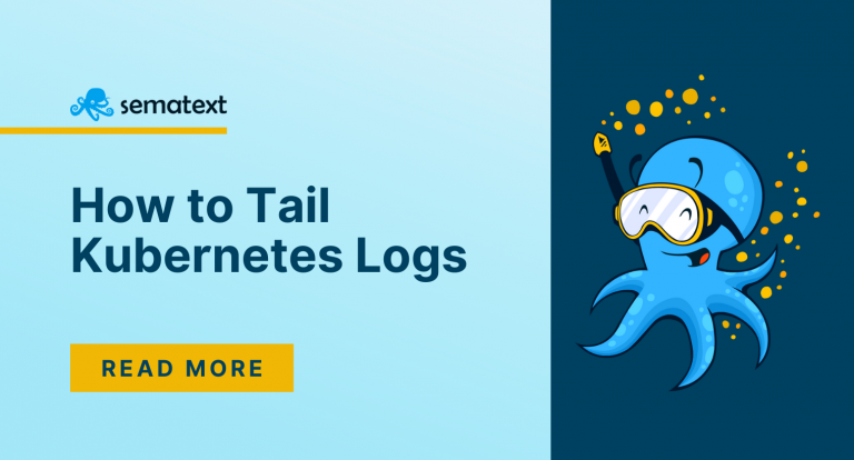 how to tail kubernetes logs