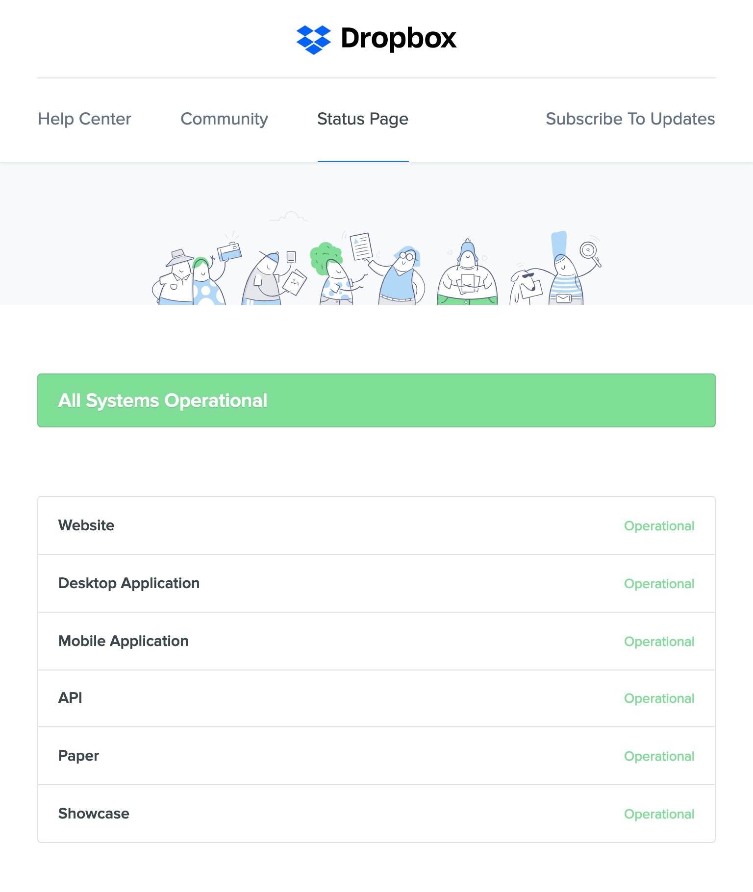 it status page service