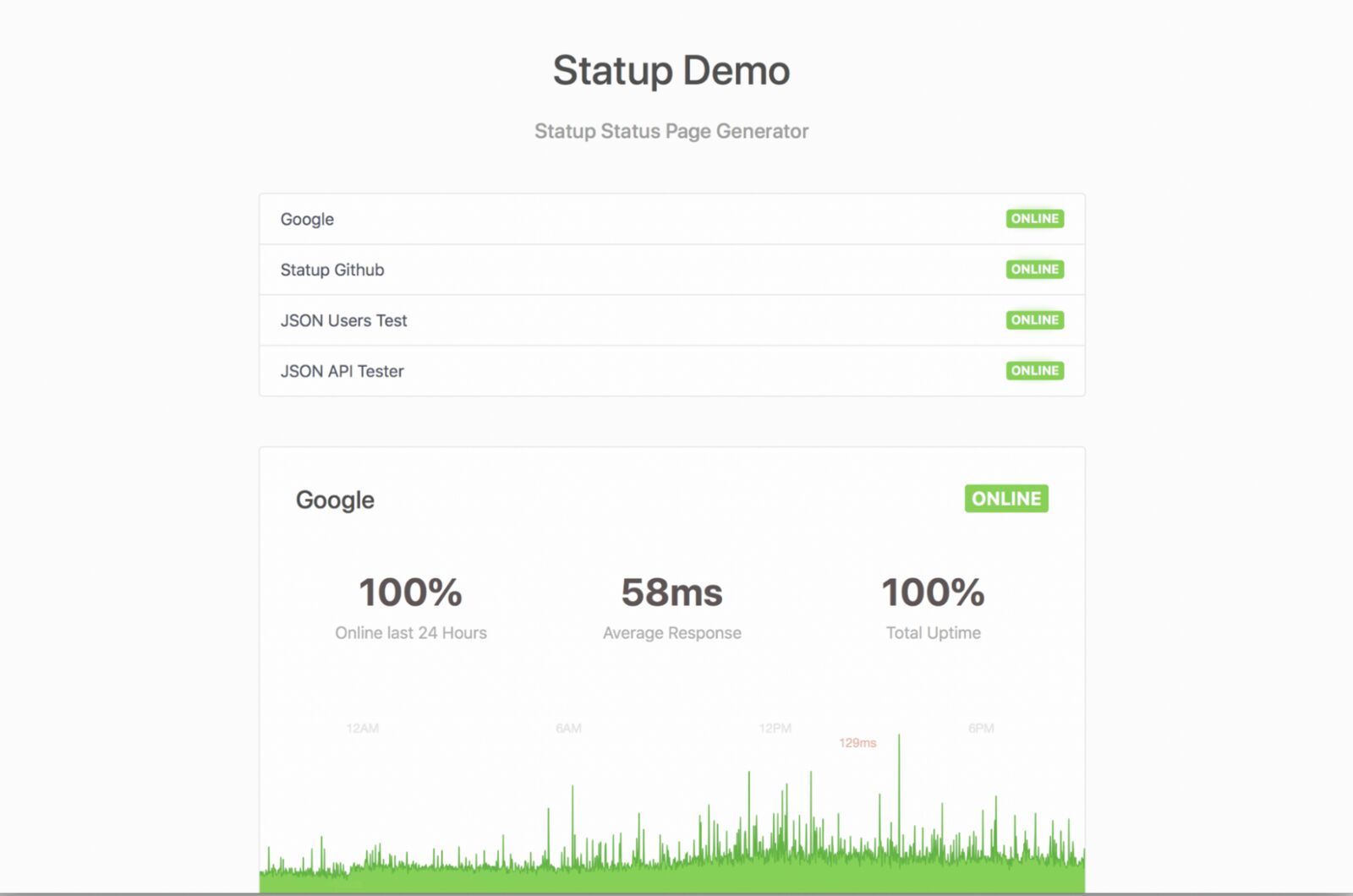 status page software