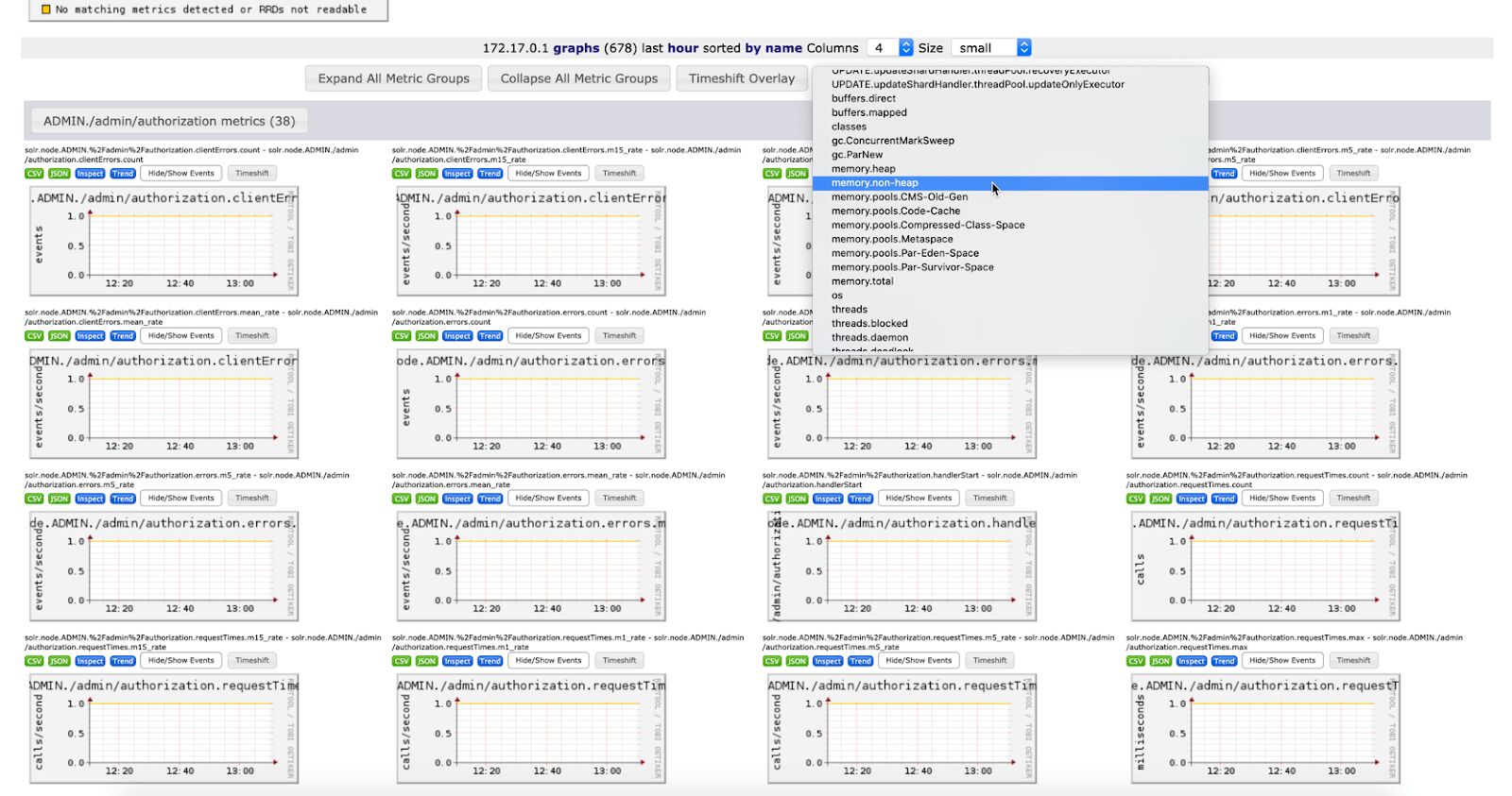 Monitoring Tools Ganglia Dashboard