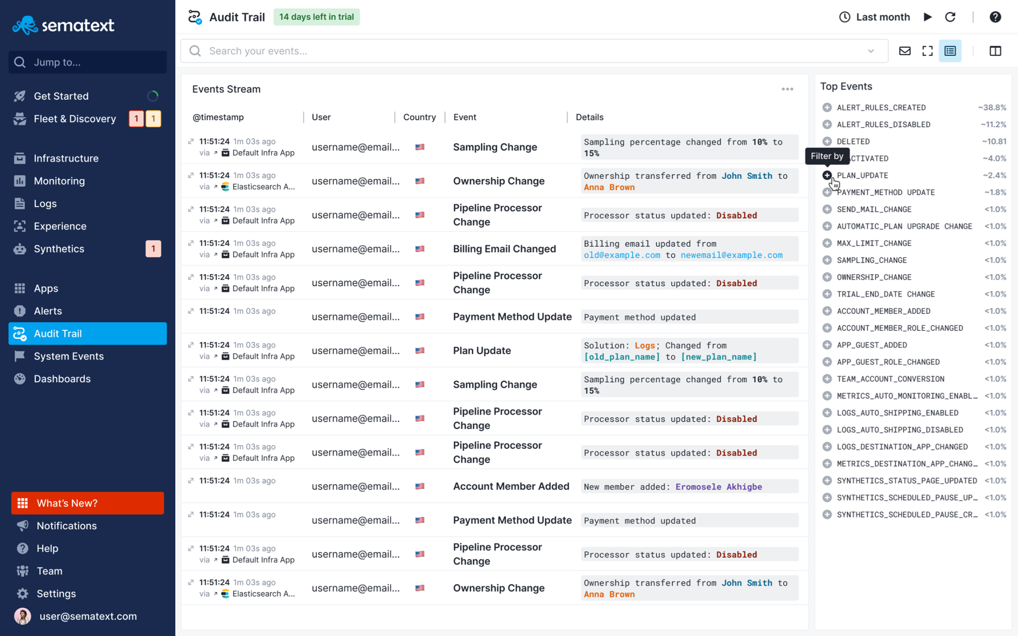Audit Trail